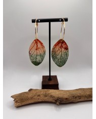 EDICIÓN "TRANSPARENCIA" PENDIENTES ARTESANOS DE HOJA