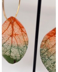 EDICIÓN "TRANSPARENCIA" PENDIENTES ARTESANOS DE HOJA