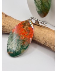 EDICIÓN "TRANSPARENCIA" PENDIENTES DE HOJA NATURAL