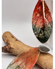 EDICIÓN "TRANSPARENCIA" PENDIENTES ARTESANOS DE HOJA