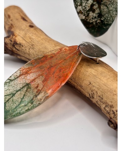 EDICIÓN "TRANSPARENCIA" PENDIENTES ARTESANOS DE HOJA