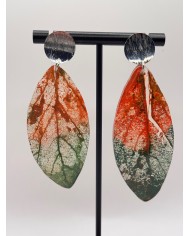 EDICIÓN "TRANSPARENCIA" PENDIENTES ARTESANOS DE HOJA