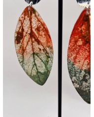 EDICIÓN "TRANSPARENCIA" PENDIENTES ARTESANOS DE HOJA