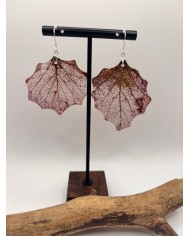 EDICIÓN "TRANSPARENCIA" PENDIENTES DE ÁLAMO BLANCO