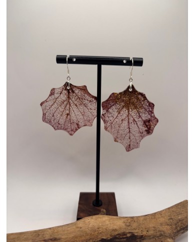 EDICIÓN "TRANSPARENCIA" PENDIENTES DE ÁLAMO BLANCO