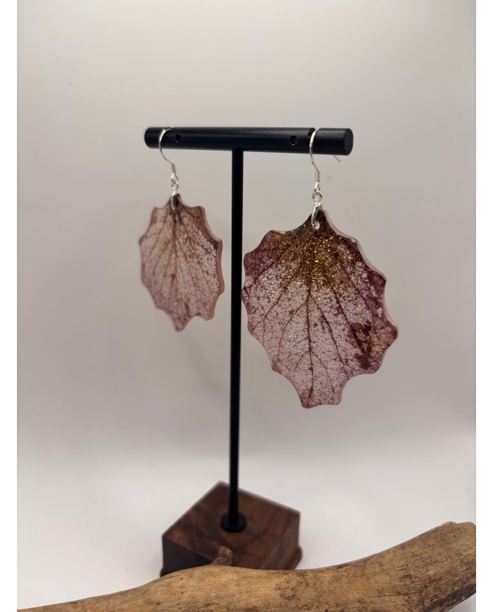 EDICIÓN "TRANSPARENCIA" PENDIENTES DE ÁLAMO BLANCO