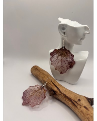 EDICIÓN "TRANSPARENCIA" PENDIENTES DE ÁLAMO BLANCO