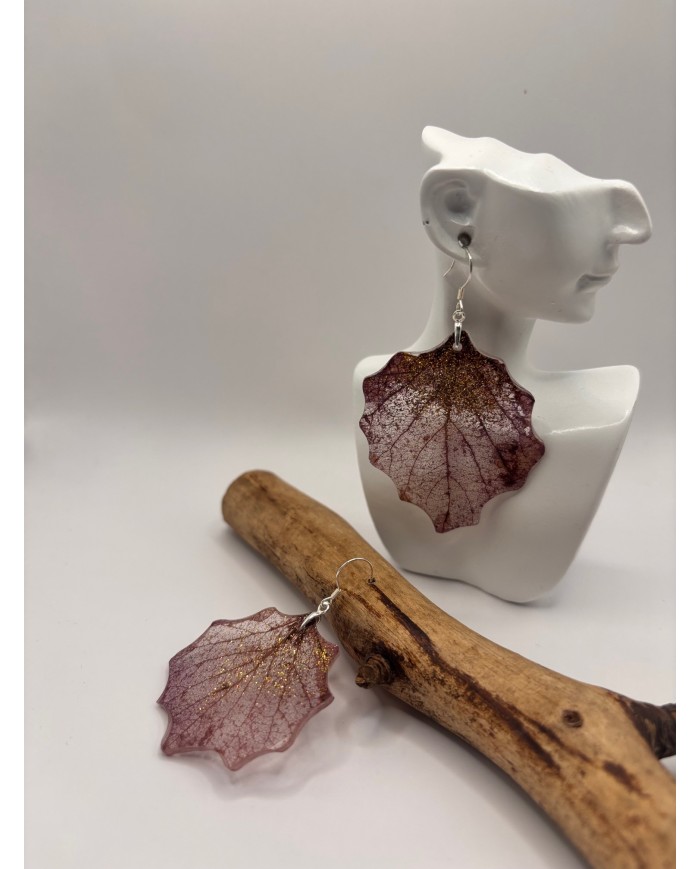 EDICIÓN "TRANSPARENCIA" PENDIENTES DE ÁLAMO BLANCO