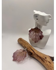 EDICIÓN "TRANSPARENCIA" PENDIENTES DE ÁLAMO BLANCO