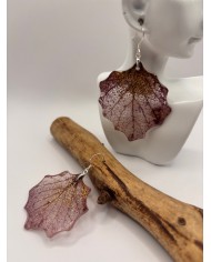 EDICIÓN "TRANSPARENCIA" PENDIENTES DE ÁLAMO BLANCO