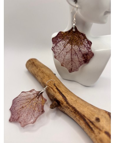 EDICIÓN "TRANSPARENCIA" PENDIENTES DE ÁLAMO BLANCO