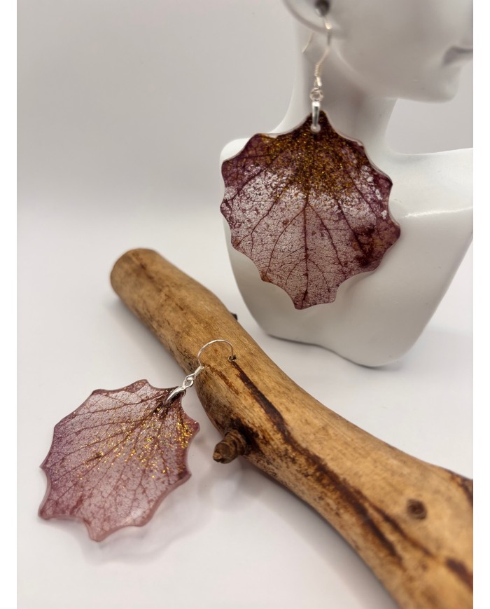 EDICIÓN "TRANSPARENCIA" PENDIENTES DE ÁLAMO BLANCO