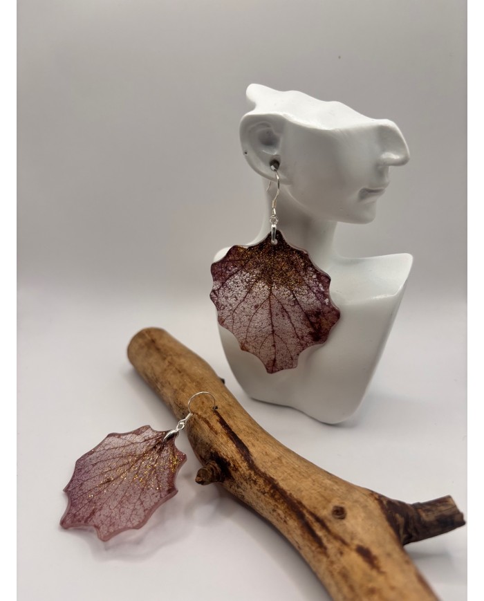 EDICIÓN "TRANSPARENCIA" PENDIENTES DE ÁLAMO BLANCO