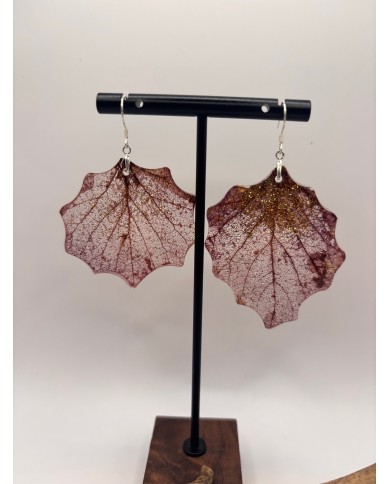 EDICIÓN "TRANSPARENCIA" PENDIENTES DE ÁLAMO BLANCO