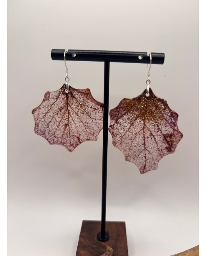 EDICIÓN "TRANSPARENCIA" PENDIENTES DE ÁLAMO BLANCO