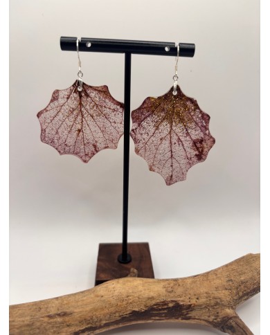 EDICIÓN "TRANSPARENCIA" PENDIENTES DE ÁLAMO BLANCO