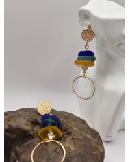 PENDIENTES DE CRISTAL MARINO O LÁGRIMAS DE SIRENA