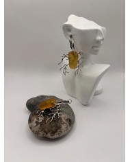 EDICIÓN LIMITADA CRISTAL MARINO PENDIENTES ARTESANOS