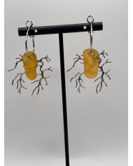 EDICIÓN LIMITADA CRISTAL MARINO PENDIENTES ARTESANOS