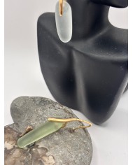 EDICIÓN LIMITADA CRISTAL MARINO PENDIENTES ARTESANOS