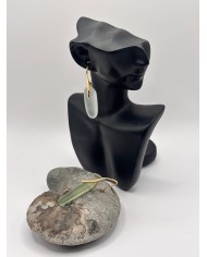 PENDIENTES DE CRISTAL MARINO O LÁGRIMAS DE SIRENA