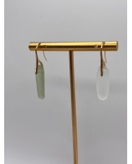 PENDIENTES DE CRISTAL MARINO O LÁGRIMAS DE SIRENA