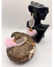 PENDIENTES DE CRISTAL MARINO O LÁGRIMAS DE SIRENA