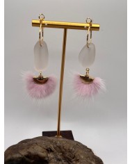 PENDIENTES DE CRISTAL MARINO O LÁGRIMAS DE SIRENA