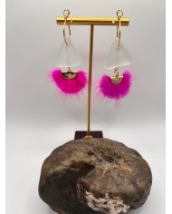 PENDIENTES DE CRISTAL MARINO O LÁGRIMAS DE SIRENA