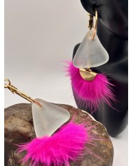 PENDIENTES DE CRISTAL MARINO O LÁGRIMAS DE SIRENA