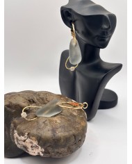 PENDIENTES DE CRISTAL MARINO O LÁGRIMAS DE SIRENA