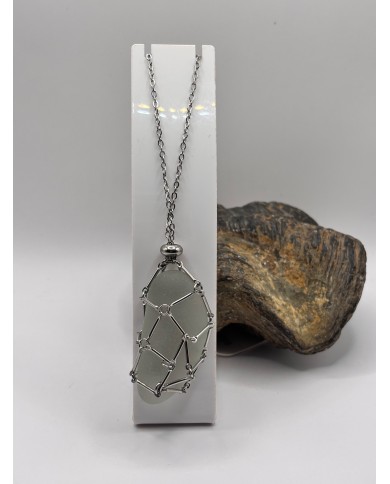 COLLAR  DE CRISTAL MARINO