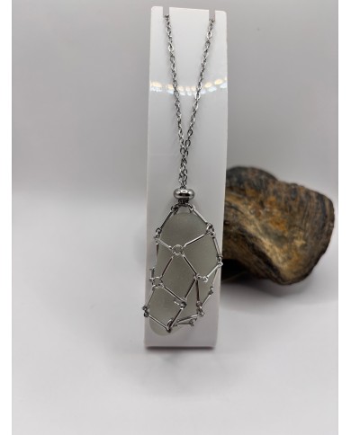 COLLAR  DE CRISTAL MARINO