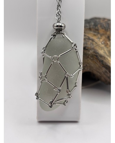 COLLAR  DE CRISTAL MARINO