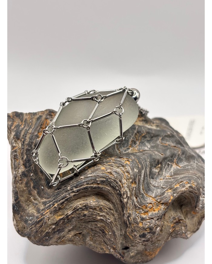 COLLAR  DE CRISTAL MARINO