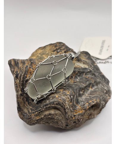 COLLAR  DE CRISTAL MARINO