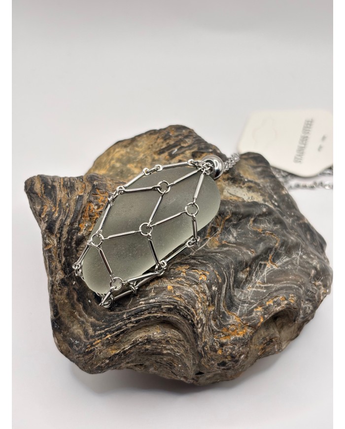 COLLAR  DE CRISTAL MARINO