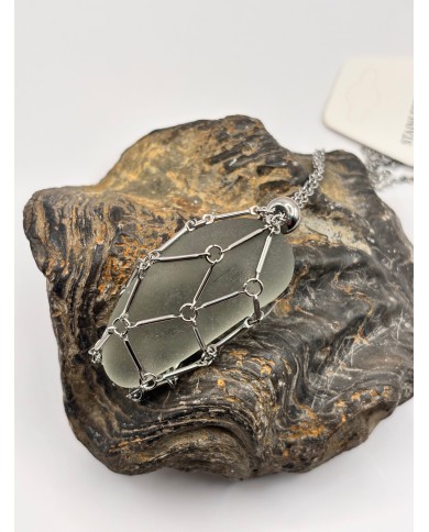 COLLAR  DE CRISTAL MARINO