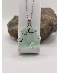 PENDIENTES DE CRISTAL  MARINO