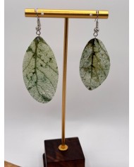 EDICIÓN LIMITADA PENDIENTES ARTESANOS DE HOJA NATURAL