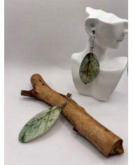 EDICIÓN LIMITADA PENDIENTES ARTESANOS DE HOJA NATURAL