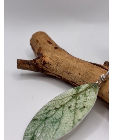 EDICIÓN LIMITADA PENDIENTES ARTESANOS DE HOJA NATURAL