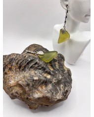 PENDIENTES DE CRISTAL MARINO O LÁGRIMAS DE SIRENA