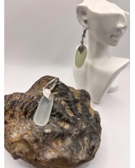 PENDIENTES DE CRISTAL MARINO O LÁGRIMAS DE SIRENA
