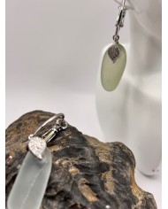 PENDIENTES DE CRISTAL MARINO O LÁGRIMAS DE SIRENA