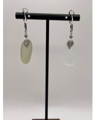 PENDIENTES DE CRISTAL MARINO O LÁGRIMAS DE SIRENA