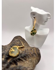 PENDIENTES DE CRISTAL MARINO