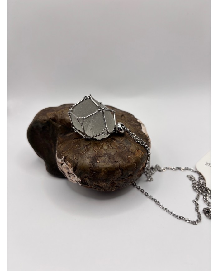 COLLAR DE CRISTAL MARINO ARTESANO