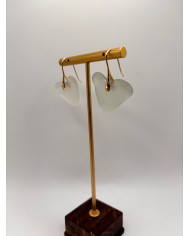 PENDIENTES DE CRISTAL MARINO O LÁGRIMAS DE SIRENA