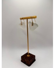 PENDIENTES DE CRISTAL MARINO O LÁGRIMAS DE SIRENA